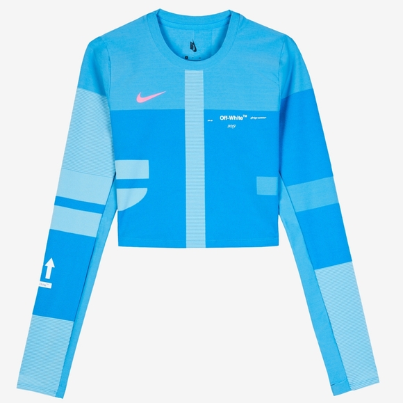 x off white nrg as easy run top